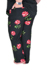 FlexLeisure Straight Leggz Strings Pant - REG - The Rose