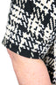 Cuffed Tee Dress - Black & White