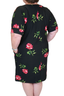 Cuffed Tee Dress - The Rose