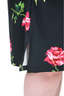 Cuffed Tee Dress - The Rose