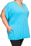 Split Tulip Sleeve Top