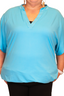 Split Tulip Sleeve Top