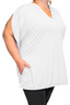 Split Tulip Sleeve Top