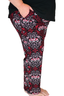 FlexLeisure Straight Leggz Strings Pant - REG - The Bones