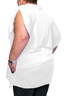 Split Tulip Sleeve Top