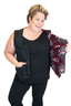 Lined REVERSIBLE Vest - The Bones