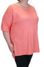 Camiseta con puños Sólidos
