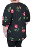 Cuffed Tee Prints- The Rose