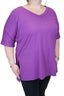 Camiseta con puños Sólidos