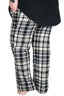 FlexLeisure Straight Leggz STRINGS Pant - TALL - Black & White
