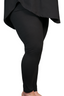 Leggings de ónix negro