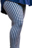Leggings de terciopelo azules