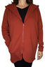 Sudadera con capucha y cremallera cómoda
