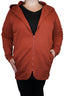 Sudadera con capucha y cremallera cómoda