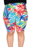 Comfort Biker Shorts - Printed - Tropical Thunder