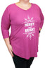 Christmas Merry & Bright! 3/4 Graphic Tee