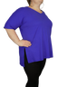 Camiseta con puños Sólidos