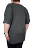 Camiseta con puños Sólidos