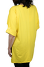 Camiseta con puños Sólidos