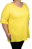 Camiseta con puños Sólidos