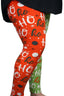 Leggings navideños combinados