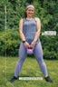 Mauve Active Leggings and Tank Lookbook Outfit
