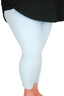 Solid Nantucket Blue Capri Leggings