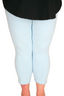 Solid Nantucket Blue Capris