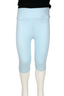 Solid Nantucket Blue Kids Capris