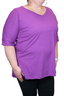 Cuffed Tee Solids - Sparkling Purple