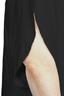 Split Tulip Sleeve Top - Black