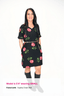 Cuffed Tee Dress - The Rose