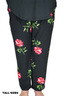 FlexLeisure Straight Leggz Strings Pant- TALL - The Rose