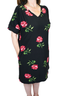 Cuffed Tee Dress - The Rose