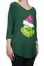 Christmas Grinch 3/4 Graphic Tee