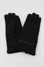 Stitched Bow Touch Screen Gloves Black by She's Got Leggz