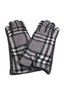 Plaid Touch Screen Glove