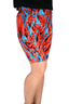 Comfort Biker Shorts - PRINTS Petite / Burning Ring of Fire by She's Got Leggz