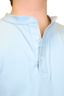 Men's Henley Long Sleeve - Nantucket Blue