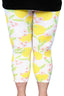 Lemon Drop Capri Leggings