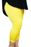 Sunshine Yellow Capri Leggings