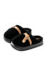 Fuzzy Indoor Slipper Clogs - 2 Colours, 3 Sizes SM (36-37) / Black by She's Got Leggz