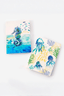 Soft Cover Sealife NoteBooks by She's Got Leggz