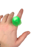 Light Up Squishy Ring Green by She's Got Leggz