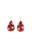 Christmas Double Sided Patterned Earrings