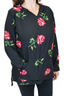 FlexLeisure Kanga Hoodie Tee Prints- The Rose