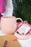 Mug with Lid & Herbal Tea