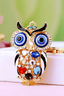 Rhinestone Key Chain Rhinestone Owl Key Chain by She's Got Leggz