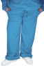 VIENNA Wide Leg Sweatpants XL / Arctic Blue by She's Got Leggz