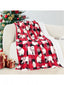 Polar Bear Flannel Winter Blanket